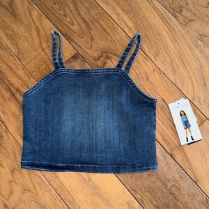 Habitual Indigo Denim Top